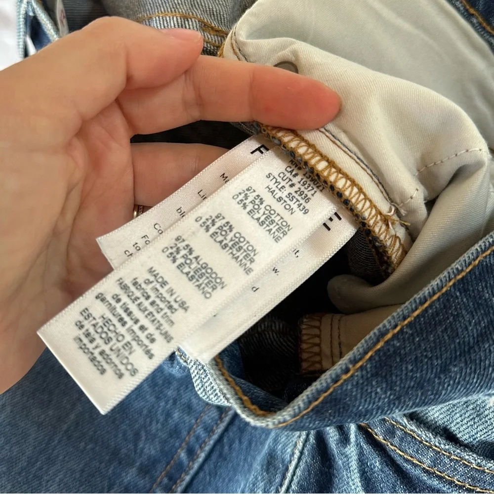 ❌SOLD❌ Frame Heritage Le Sylvie Slender Straight Jeans in Halston Size 27 - Picture 10 of 13